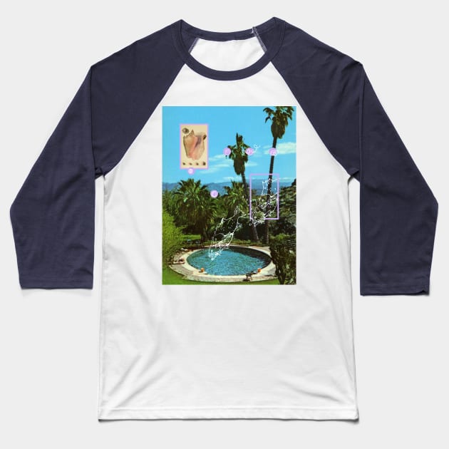 Aloha Baseball T-Shirt by MsGonzalez